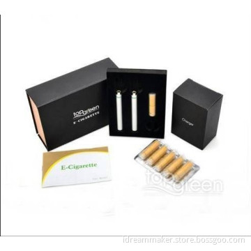 latest design 808D e-cigarette 450-500puffs 3.7v colored bat